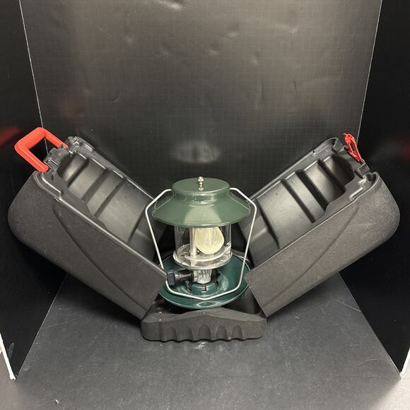 Coleman Propane Lantern One Mantle Lantern 5150 With Plastic Case Tested No Tank - Picture 5 of 10